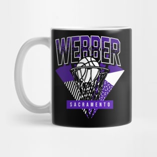 Sacramento Basketball Throwback 90s Webber Mug